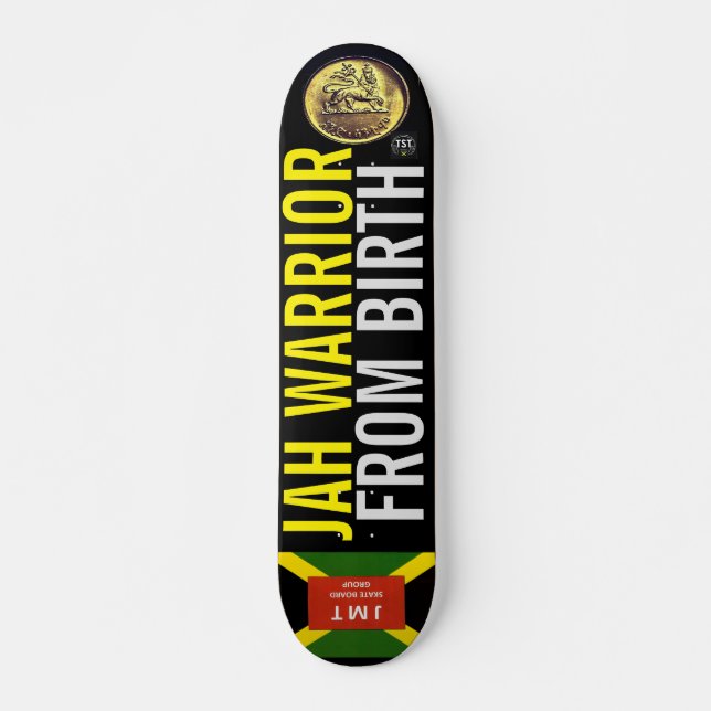 Skate JAH WARRIOR DE NASCIMENTO JMT Skateboard, deck de  (Frente)