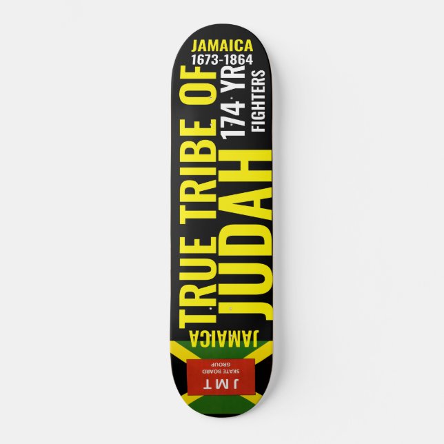 SKATE JAMAICA TRIBE VERDADEIRA DE JUDAH (Frente)