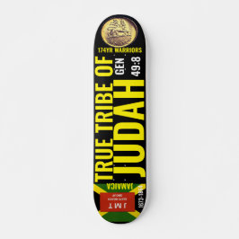 Skate JAMAICA TRIBE VERDADEIRA DE JUDAH skateboard, deck