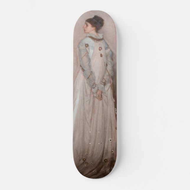 Skate James Whistler - Sinfonia em Cor e Rosa da Carne (Frente)