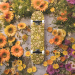 Skate Jardim Amarelo dos anos 70<br><div class="desc">Diversão e cor amarela funda 70s inspiraram floral</div>
