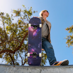 Skate Jardim de Borboletas Noturnas Celestiais