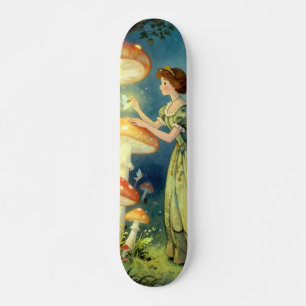 Skate Jardim de cogumelo gigante brilhante