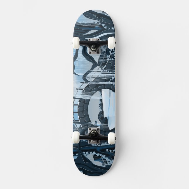 Skate Jardim de Meditação Japonês (Frente)