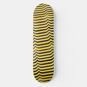 Skate Jazzy Fofo Abelha Listrada Preta e Amarela