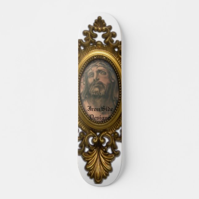 Skate jesus, design de IronSide (Frente)