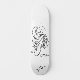 Skate Jesus Lined Art Impressão