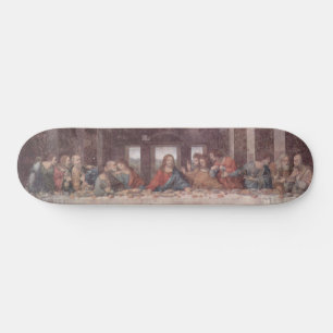 Skate Jesus no último jantar, o Skateb Leonardo da Vinci