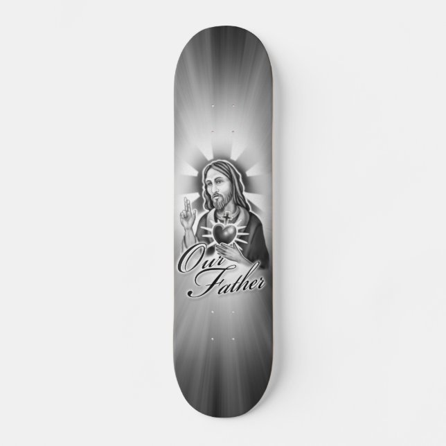 Skate Jesus nosso design do pai (Frente)