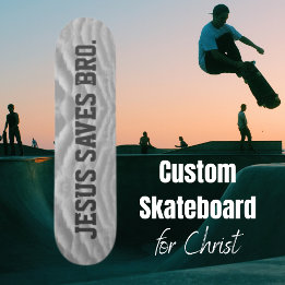Skate Jesus Salva Irmão.