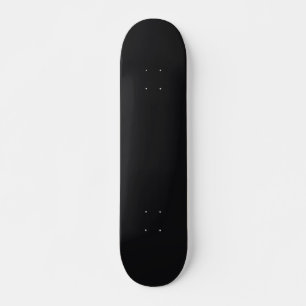 Skate Jet Black Solid Color