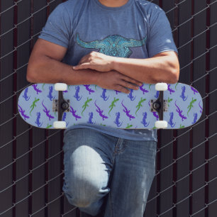 Skate Jewel Salamander em Azul e Verde