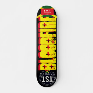 skate JMT BLOODFIRE, deck de 7¾"