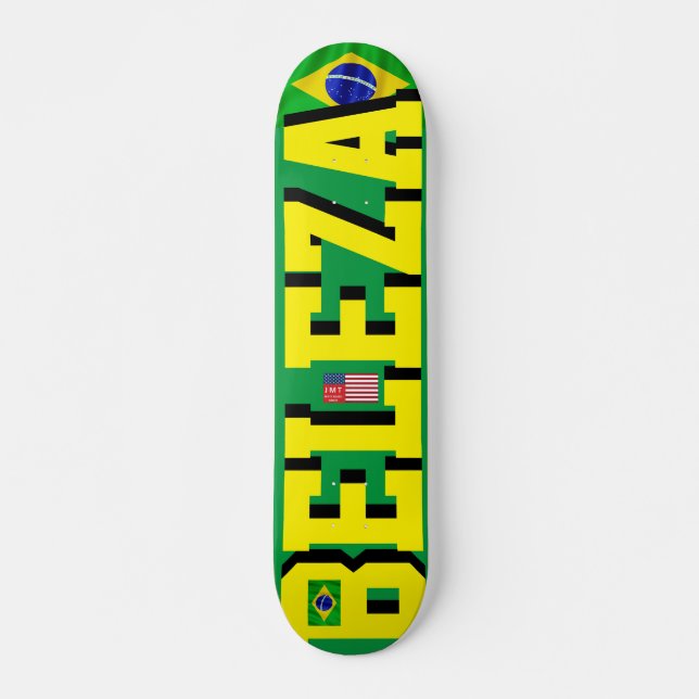 Skate JMT BRASIL BELEZA JMT 7, 3/4 pol. (Frente)