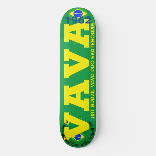 Skate JMT BRASIL VAVA 8, 1/4 pol. (Frente)