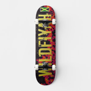 SKATE JMT SKATEBOARD: WILDFIYAH /INTERLUDE PIXTURES