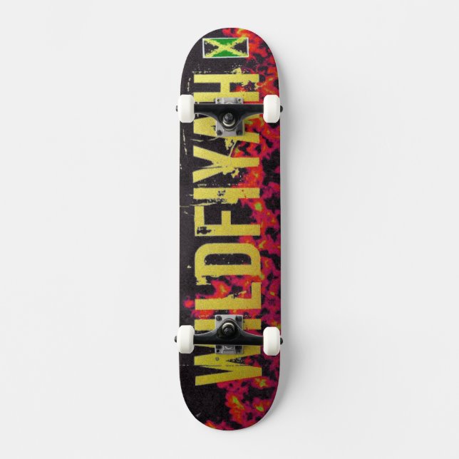 SKATE JMT SKATEBOARD: WILDFIYAH /INTERLUDE PIXTURES (Frente)