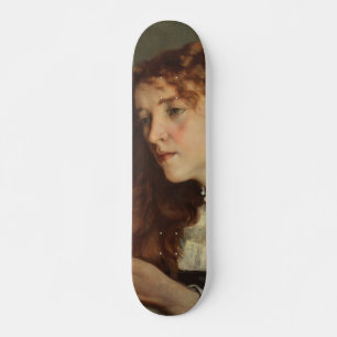Skate Jo, a linda garota irlandesa (por Gustave Courbet)