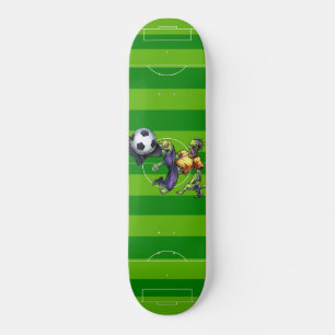 Skate Jogador de Futebol Zumbi Um Último Chute