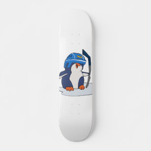 Skate Jogador de hóquei de pinguins  escolher cor de fu