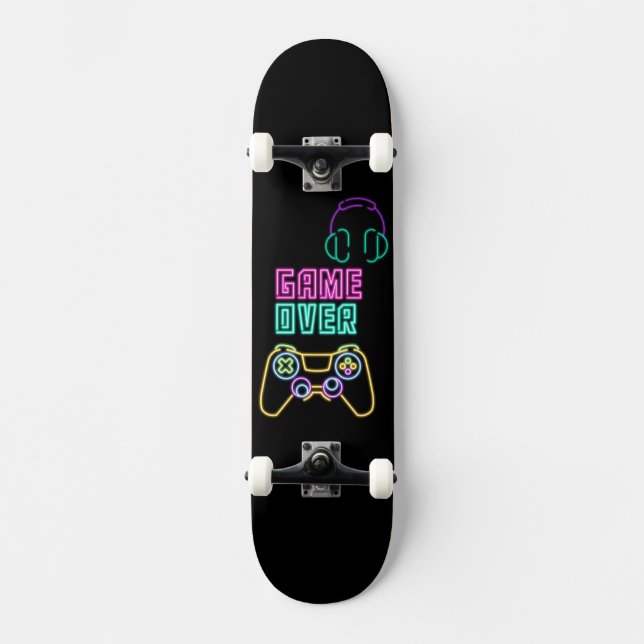 Skate Jogo legal Neon. (Frente)