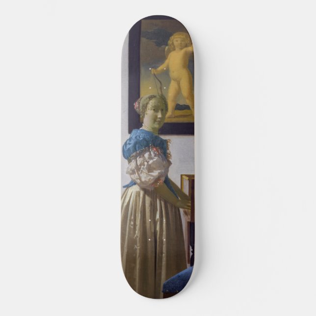 Skate Johannes Vermeer - Dama de pé em uma Virgínia (Frente)