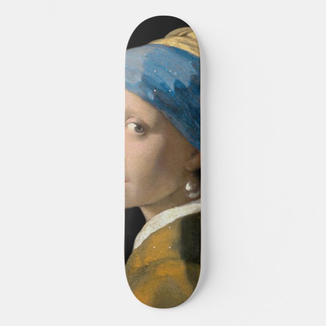 Skate Johannes Vermeer - Girl with a Pearl Earring (Frente)