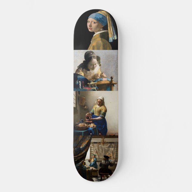 Skate Johannes Vermeer - Grelha de Mastercastas (Frente)