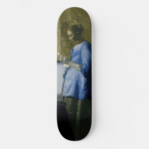 Skate Johannes Vermeer - Mulher a azul lendo uma letra