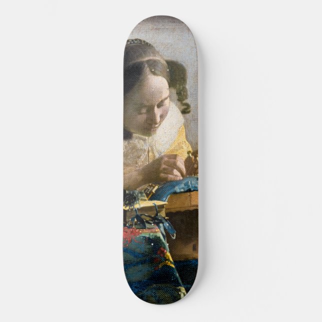 Skate Johannes Vermeer - The Lacemaker (Frente)