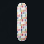 Skate Joias de Aquarela Brilhantes<br><div class="desc">O pop perfeito de cores brilhantes com estas joias de aquarela divertidas neste skate brincalhão.</div>