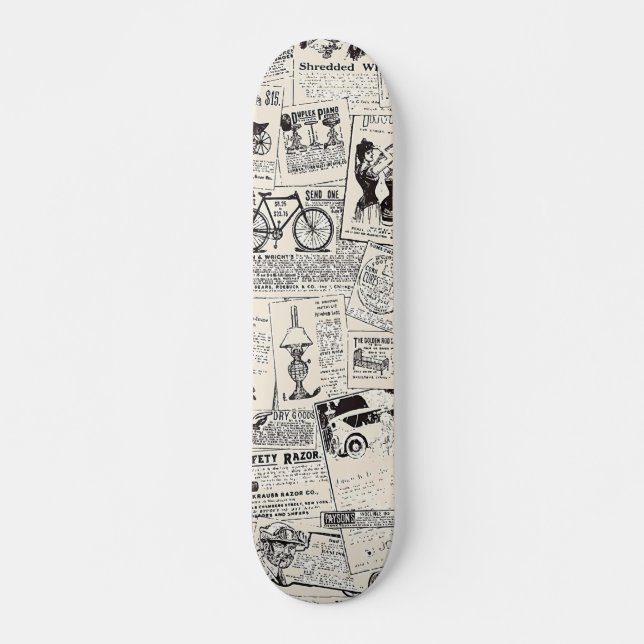 Skate Jornal Vintage (Frente)