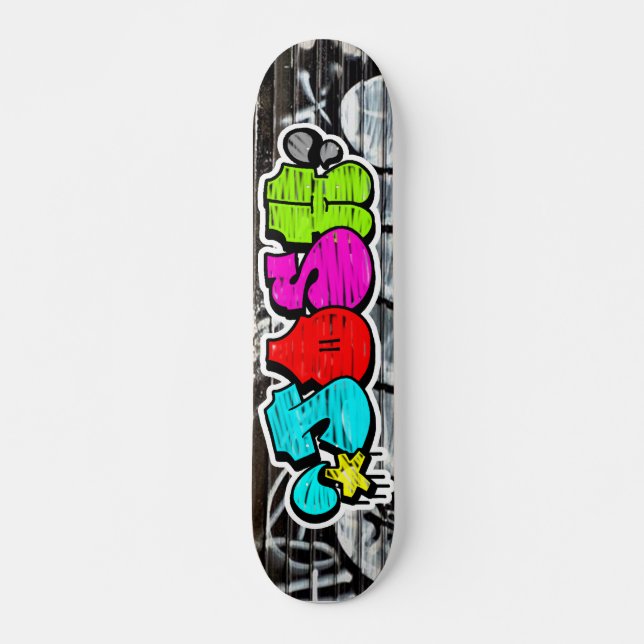 Skate Josh Graffti Personalizado Quadro Legal Personaliz (Frente)