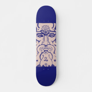 Skate Júpiter Zeus Rei dos Deuses Grego Mitologia Azul