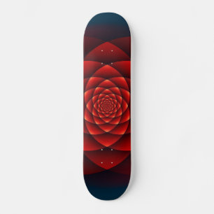 Skate Kaleidoscope ROSA vermelho + a sua ideia