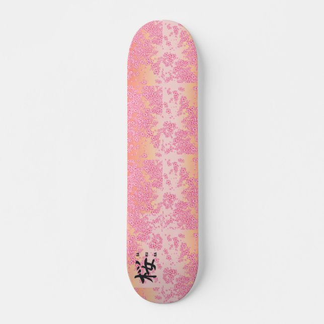 Skate Kanji Calliografia Sakura (Frente)