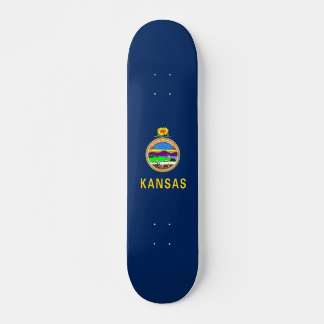Skate Kansas flag (Frente)