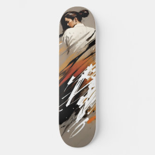 Skate Karate Skateboards, Abstrato, minimalista