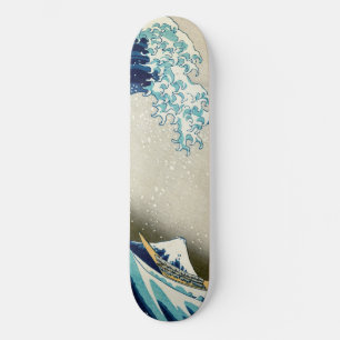 Skate Katsushika Hokusai - A onda do Excelente de Kanaga