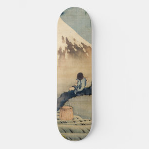 Skate Katsushika Hokusai - Menino Vivendo o Monte Fuji