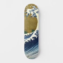 Skate Katsushika Hokusai - Onda Grande Colorida