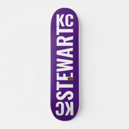 Skate KC STEWART Skateboard, deck de 7 ¾"