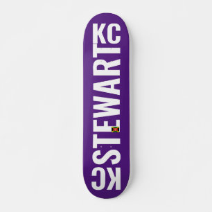Skate KC STEWART Skateboard, deck de 7 ¾"