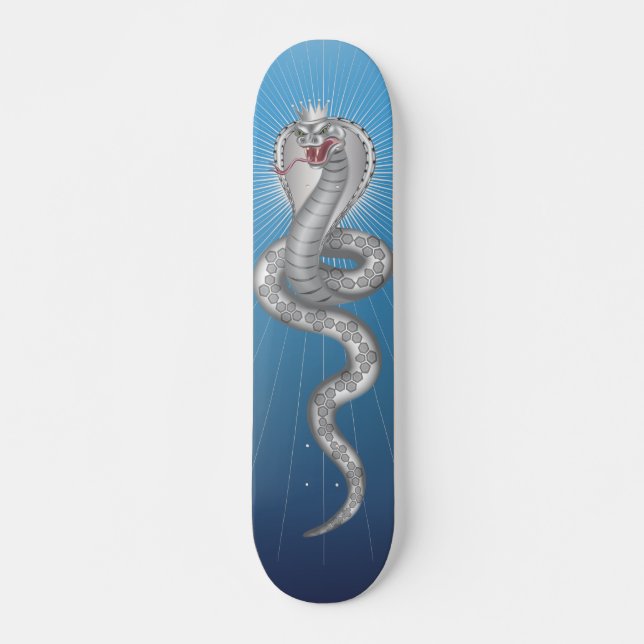 Skate King Cobra - Azul (Frente)