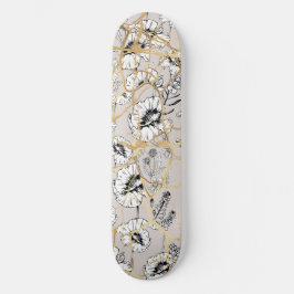 Skate Kintsugi japonês.