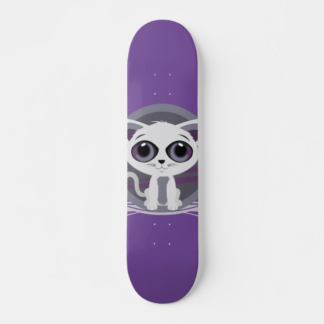 Skate Kitten - Roxo (Frente)