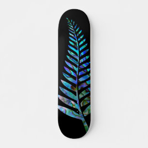 SKATE KIWI NEW ZEALAND FERN PAUA