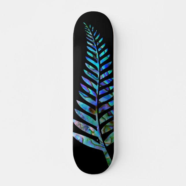 SKATE KIWI NEW ZEALAND FERN PAUA (Frente)