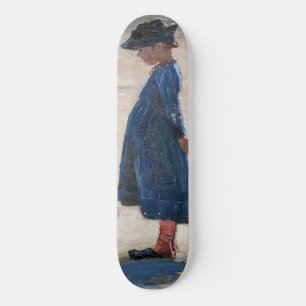 Skate Kroyer - Menina parada em Skagen Beach