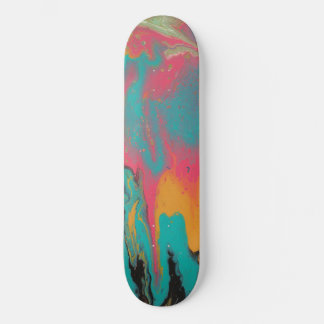 Skate La Fiesta 1 Bright Colorful Chapboard Deck
